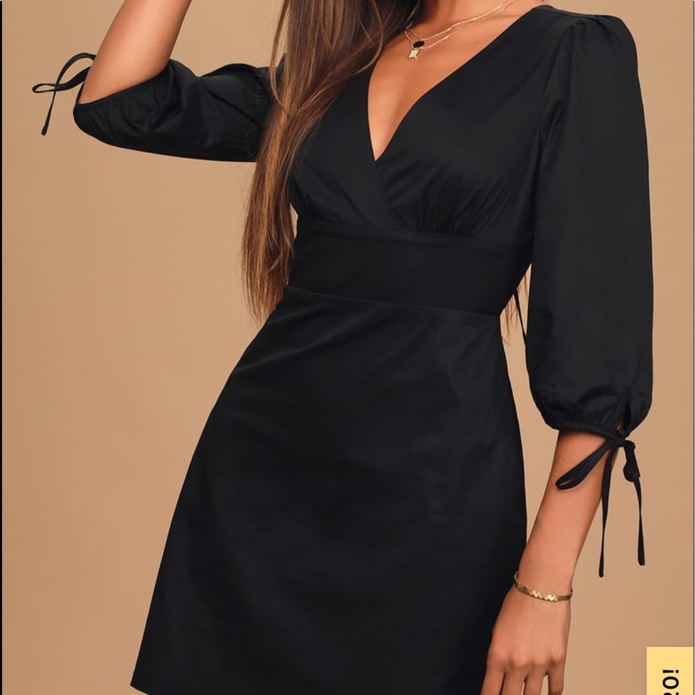COPY - Dream About Me Black Backless Mini Dress